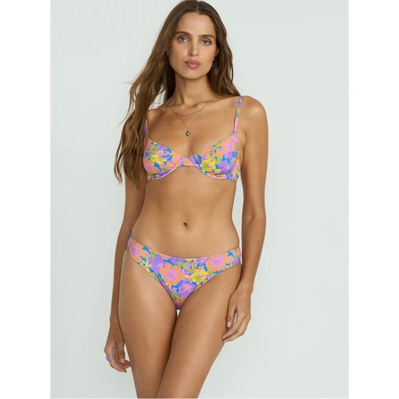 Billabong Beat The Heat Lowrider Bikini Bottom NWT Size Small - Picture 7 of 8